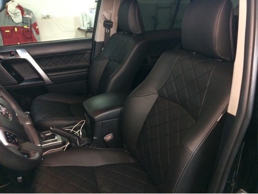 Каркасные авточехлы на Toyota Land Cruiser Prado 150 Каркасные авточехлы на Toyota Land Cruiser Prado 150